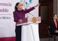 Sheinbaum pide a secretaria del Bienestar “al menos llamarle la atención” a la prima de AMLO que llamó “asqueroso” a Trump