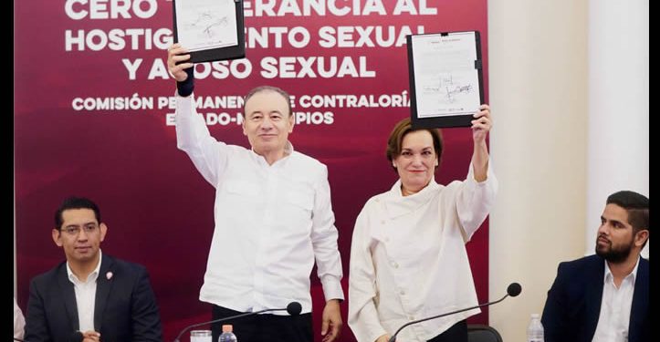 Gobierno de Sonora firma compromiso de Cero Tolerancia al acoso y hostigamiento sexual