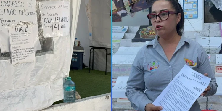 Diputados del Congreso de Sonora buscan encarcelar a maestras de guarderías tras toma de instalaciones