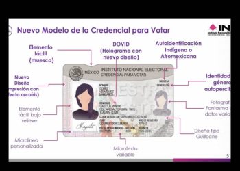 INE presenta nuevo modelo de Credencial para Votar; cuenta con 25 elementos de seguridad