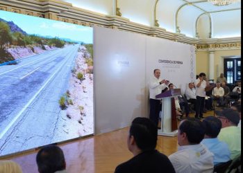 Impulsa Durazo la renovación de carreteras en todas las regiones de Sonora