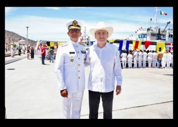 Durazo conmemora el 84 aniversario del Día de la Marina Nacional