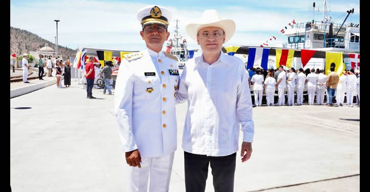 Durazo conmemora el 84 aniversario del Día de la Marina Nacional