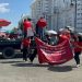 Se juntan manifestaciones en Palacio de Sonora