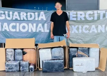 Aseguran paquetes de mariguana en retén militar de Sonora