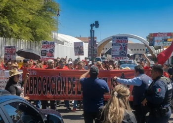 Confirma CNTE movilización HOY en Hermosillo; estas calles serán bloqueadas