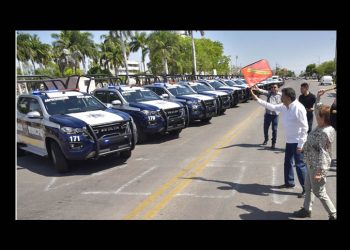Gobierno de Cajeme entrega 15 patrullas y 170 chalecos balísticos a la Policía Municipal