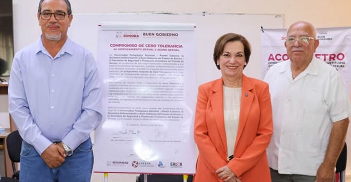 Firma la SABG compromisos de Cero Tolerancia al Acoso y Hostigamiento Sexual en Universidades y Ayuntamientos de Sonora