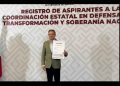 Sin contar con licencia o renuncia como diputado local, Omar del Valle sorprende con registro por la candidatura en el proceso de MORENA