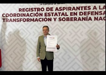 Sin contar con licencia o renuncia como diputado local, Omar del Valle sorprende con registro por la candidatura en el proceso de MORENA