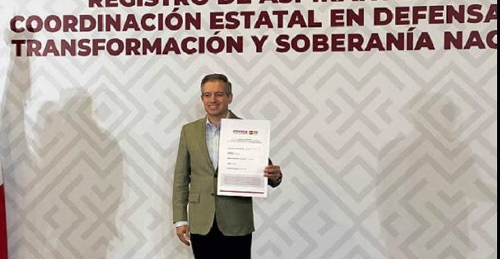 Sin contar con licencia o renuncia como diputado local, Omar del Valle sorprende con registro por la candidatura en el proceso de MORENA