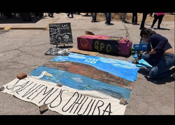 Plantón comunitario en Topolobampo marca nueva jornada ciudadana de rechazo contra GPO