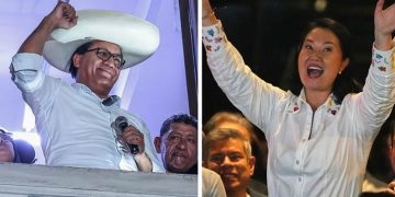 Sánchez y Fujimori pelean voto a voto en las elecciones presidenciales de Perú