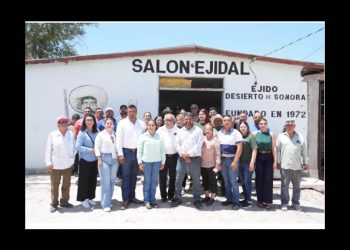 Productores del Ejido Desierto de Sonora y Gobierno estatal acuerdan plan para tecnificación de riego