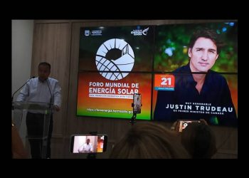 Ex primer ministro de Canadá Justin Trudeau invitado del Foro Mundial de Energía Solar 2026