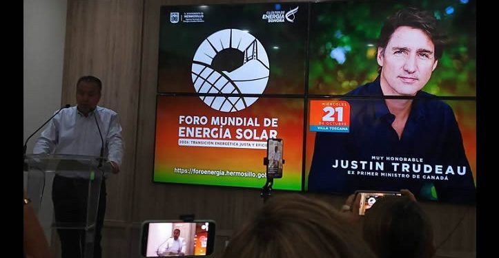 Ex primer ministro de Canadá Justin Trudeau invitado del Foro Mundial de Energía Solar 2026