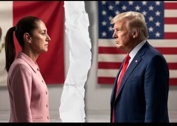 Trump afirma que “los cárteles gobiernan México” y describe a Sheinbaum como una mujer “muy asustada”