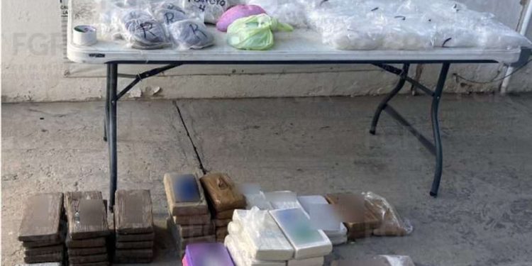 Cae en Sonora con cargamento de metanfetamina, fentanilo y cocaína