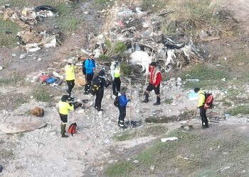 Concluye operativo de búsqueda de persona arrastrada por la corriente