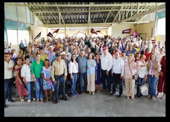 Javier Lamarque encabeza encuentros con militantes de Morena en el sur de Sonora