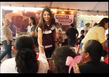 Gobierno de Sonora realiza jornada de servicios públicos en el Poblado Miguel Alemán