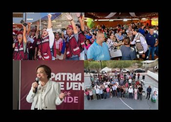 Dialogan aspirantes a la candidatura de MORENA con ciudadanos en diferentes municipios de Sonora