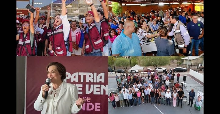 Dialogan aspirantes a la candidatura de MORENA con ciudadanos en diferentes municipios de Sonora