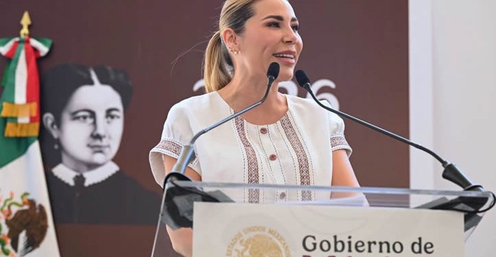 Audios atribuidos a gobernadora de BC no revelan entrega de información; por ahora, nada que investigar: Sheinbaum