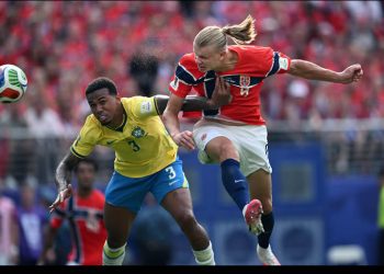 El martillo vikingo de Haaland demuele a la Brasil de Ancelotti