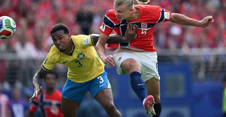 El martillo vikingo de Haaland demuele a la Brasil de Ancelotti