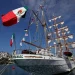 Buque Escuela ‘Cuauhtémoc’ zarpa nuevamente para formar a 144 jóvenes con el mar como testigo