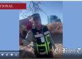 Mujer dice que “no hacía rapiña” mientras esperaba tomar cerveza de tráiler volcado en la carretera Guaymas-Hermosillo