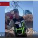 Mujer dice que “no hacía rapiña” mientras esperaba tomar cerveza de tráiler volcado en la carretera Guaymas-Hermosillo