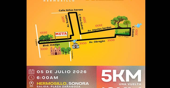 Conoce la ruta del Trote Amistoso rumbo al Gran Maratón Internacional Hermosillo