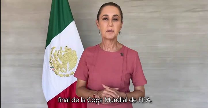 Muestra de “buena coordinación” con EU asistir a final del Mundial 2026: Sheinbaum