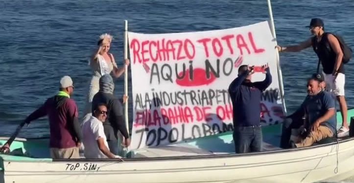 Sheinbaum avala planta de amoníaco en Ohuira y afirma que lleva 95% de avance