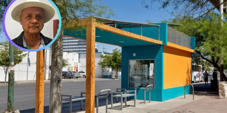 Usuarios ven como un ‘elefante blanco’ las paradas de autobús refrigeradas en Hermosillo