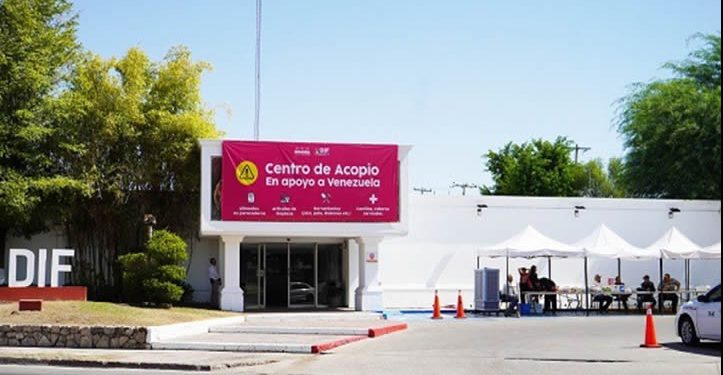 DIF Sonora inicia colecta para Venezuela tras sismos