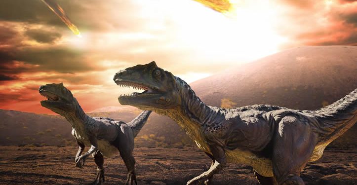 ¿Se achicharraron los dinosaurios en pocas horas? El meteorito creó una capa de polvo que convirtió el planeta en una parrilla