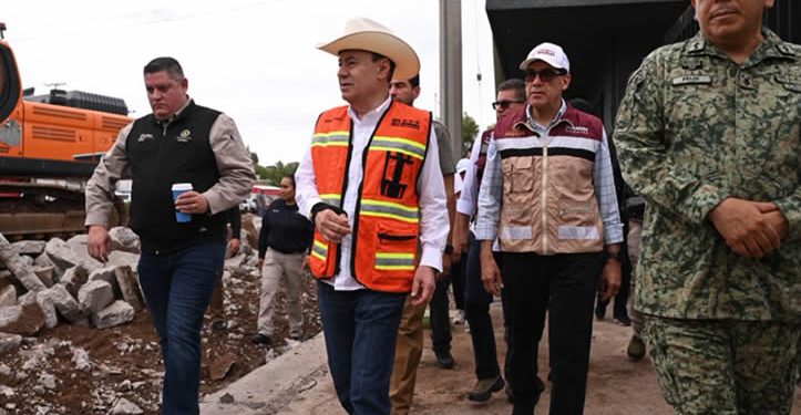 Supervisa Durazo daños por lluvias extraordinarias en Nogales