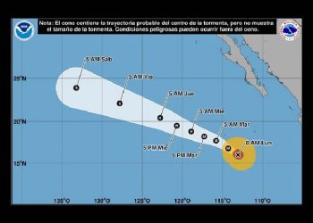 Huracán Genevieve no representa riesgo para Sonora: CEPC