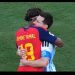 El gesto de Lamine Yamal con Messi en medio de los festejos de España tras ganarle la Copa del Mundo a Argentina