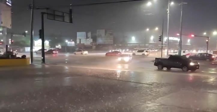 Fraccionamiento Los Lagos registra el mayor acumulado de agua por las lluvias de este lunes