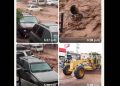 Un muerto, personas y vehículos arrastrados por la corriente, saldo de la lluvia en Nogales este sábado