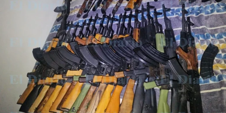 Decomisan 81 armas largas y más de 274 mil cartuchos en Sonora