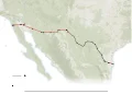 La frontera blindada de Donald Trump