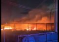 Se incendia el mercado Francisco I Madero de Hermosillo