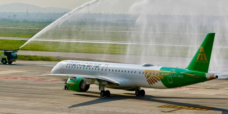 Mexicana de Aviación llega a Hermosillo desde el AIFA con vuelos seis días a la semana