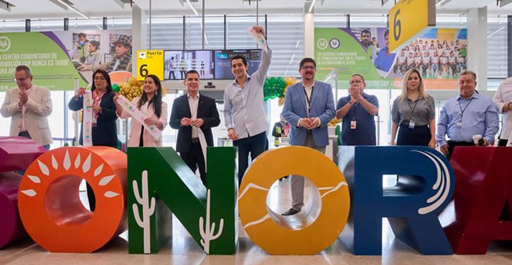 Mexicana de Aviación inaugura nueva ruta directa entre Hermosillo y el AIFA