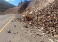 Lluvias causan derrumbes y hundimientos en la carretera Nuevo Casas Grandes-Bavispe